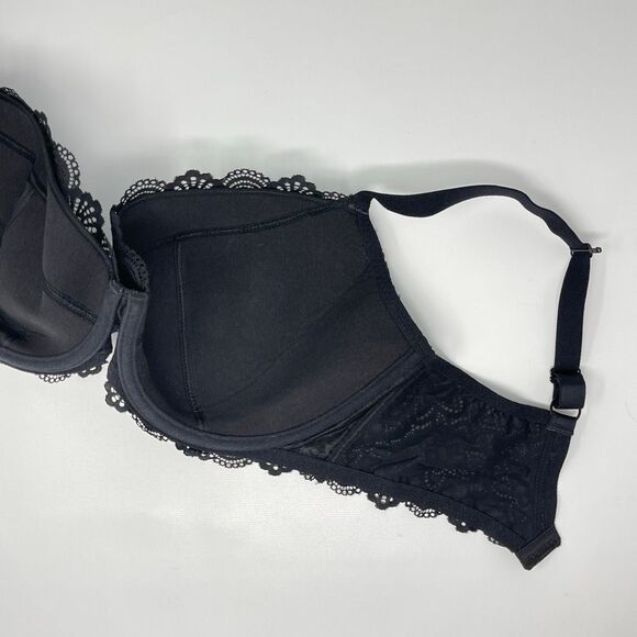 Bravissimo Nellie Black Lace Bra Adjustable LG413BLK Women’s Size 38I US - Picture 5 of 9